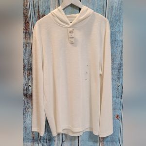 Alfani light weight hooded pull over nwt sz xl